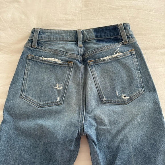 Abercrombie & Fitch Curve Love High Rise Skinny Jeans Medium Wash size 25 - Picture 9 of 11